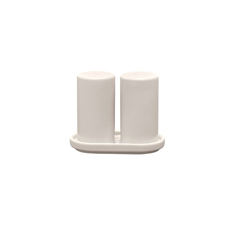 Blomus Pilar Salt/Pepper Shaker Set, Moonbeam/Cream