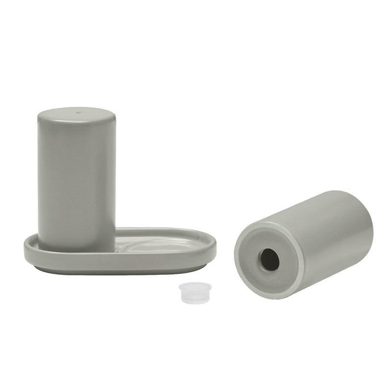Blomus Pilar Salt/Pepper Shaker Set, Pewter