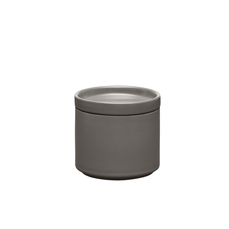 Blomus Pilar Storage Canister, 1.75 Cup, Pewter