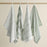 Blomus Taulo Organic Cotton Tea Towels/Set Of 2, Desert Sage Stripes
