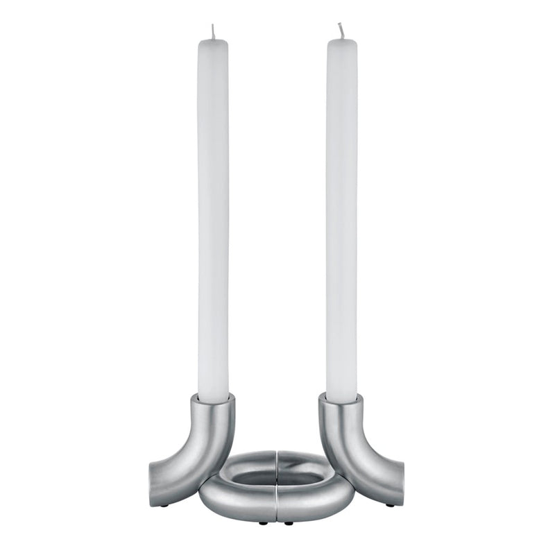 Blomus Doodle Modular Taper Candle Holder, Stainless Steel