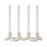 Blomus Doodle Modular Taper Candle Holder/Set Of 2, Moonbeam (Beige)