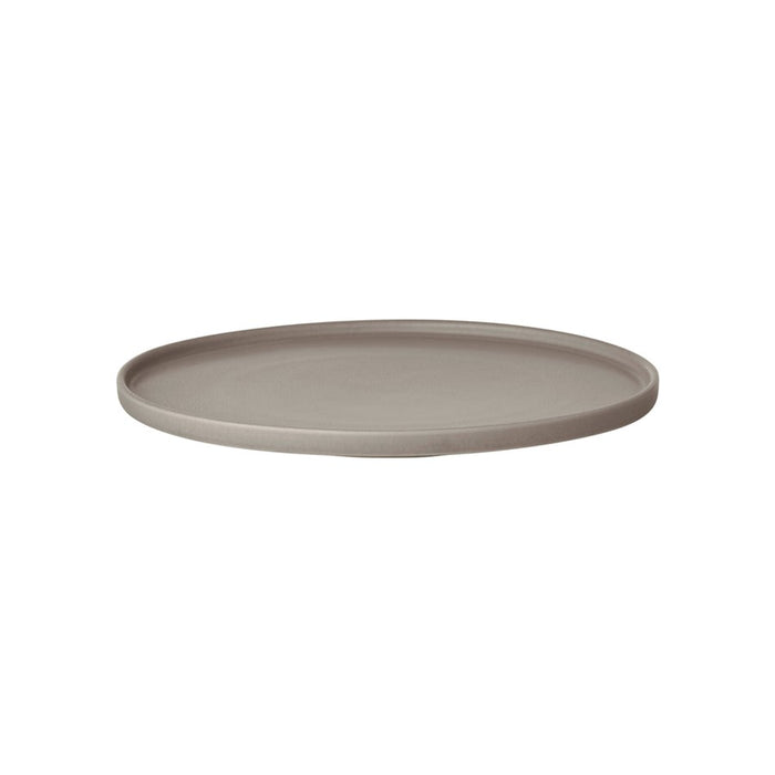 Blomus Makoto Stoneware Dessert Plate, Elephant Skin (Grey)