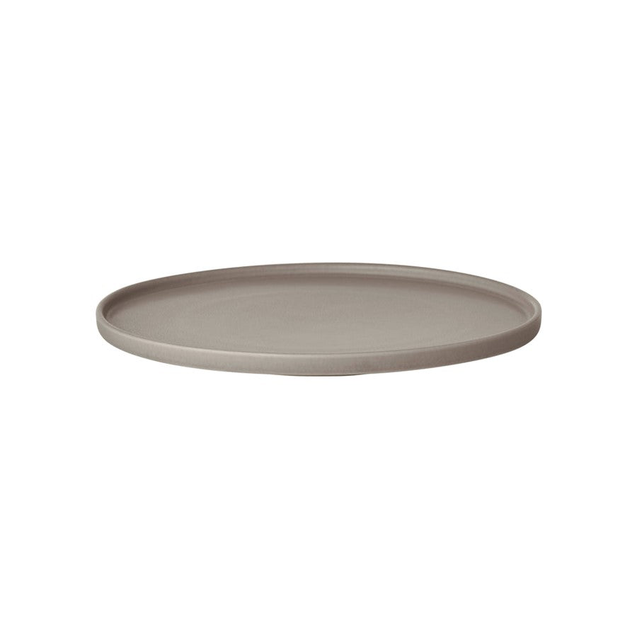 Blomus Makoto Stoneware Dessert Plate, Elephant Skin (Grey)