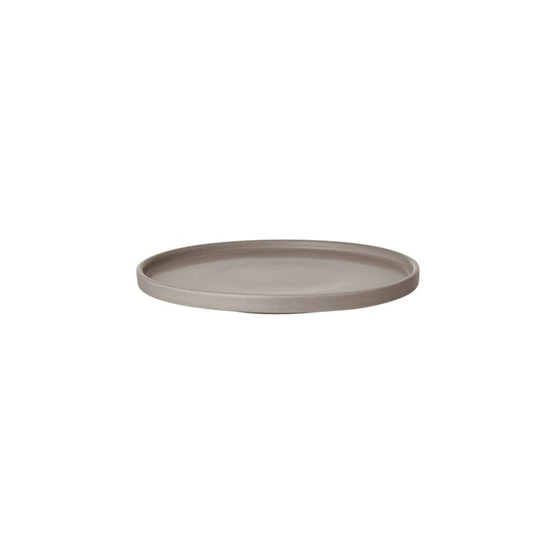 Blomus Makoto Stoneware Side Plate, Elephant Skin (Grey)
