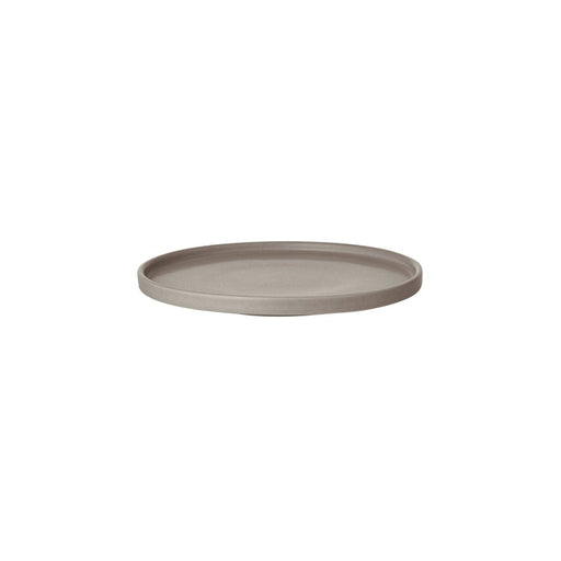 Blomus Makoto Stoneware Side Plate, Elephant Skin (Grey)