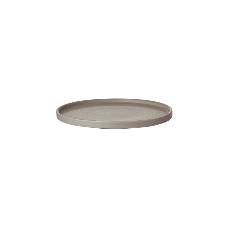 Blomus Makoto Stoneware Side Plate, Elephant Skin (Grey)