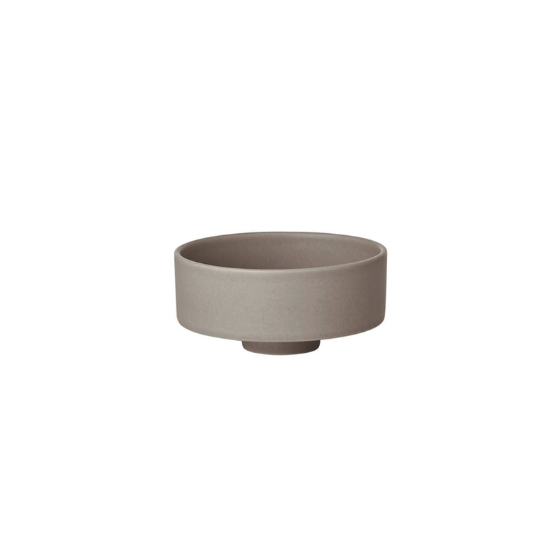 Blomus Makoto Stoneware Bowl/Small, Elephant Skin (Grey)
