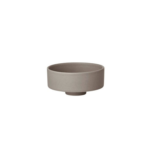 Blomus Makoto Stoneware Bowl/Small, Elephant Skin (Grey)