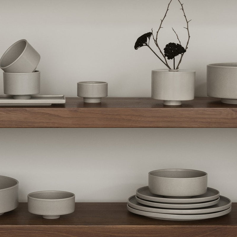 Blomus Makoto Stoneware Bowl/XS, Moonbeam (Beige)