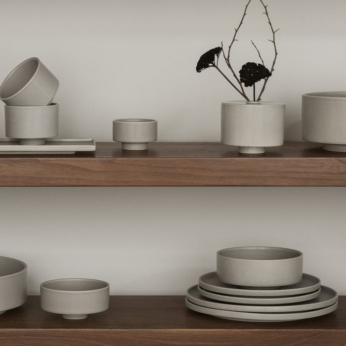 Blomus Makoto Stoneware Bowl/XS, Elephant Skin (Grey)