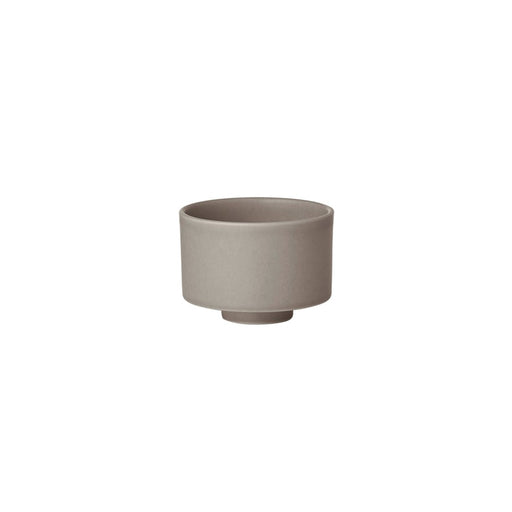 Blomus Makoto Stoneware Teacup/9.5Oz, Elephant Skin (Grey)