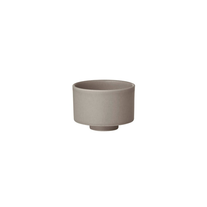 Blomus Makoto Stoneware Teacup/9.5Oz, Elephant Skin (Grey)