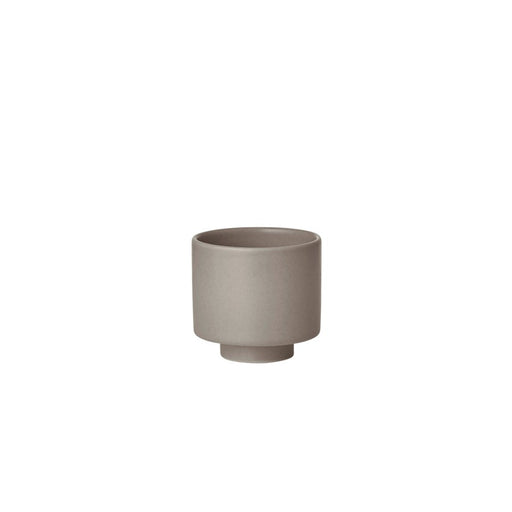 Blomus Makoto Stoneware Coffee Cup/7.3Oz, Elephant Skin (Grey)