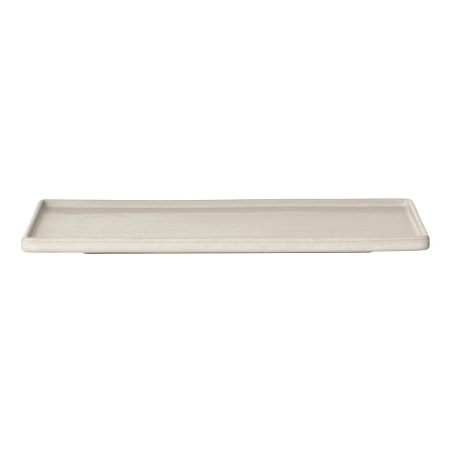 Blomus Makoto Stoneware Serving Plate, Moonbeam (Beige)