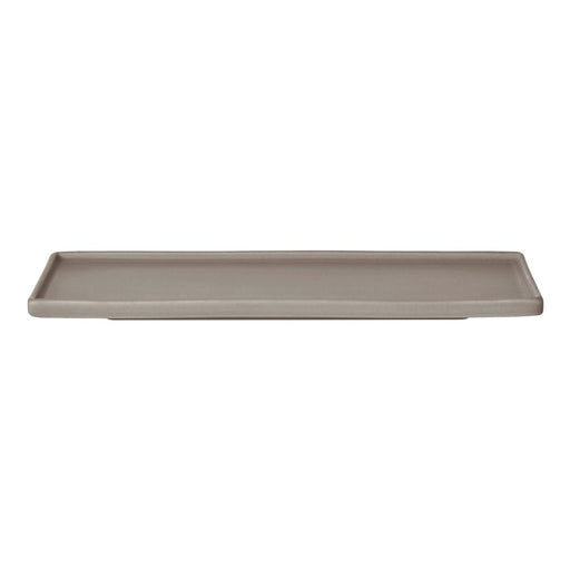 Blomus Makoto Stoneware Serving Plate, Elephant Skin (Grey)