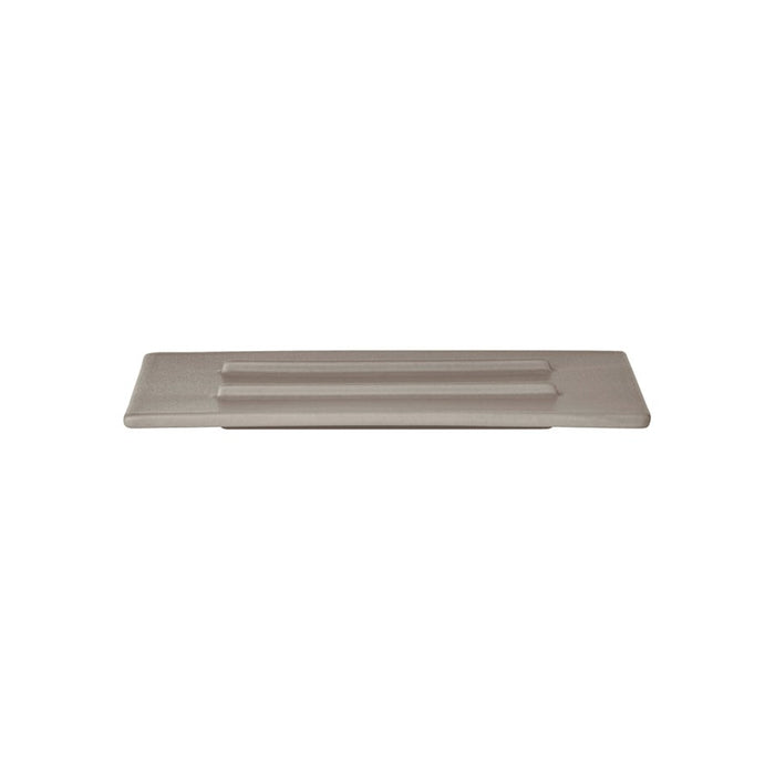 Blomus Makotostoneware Tray/Saucer, Elephant Skin (Grey)