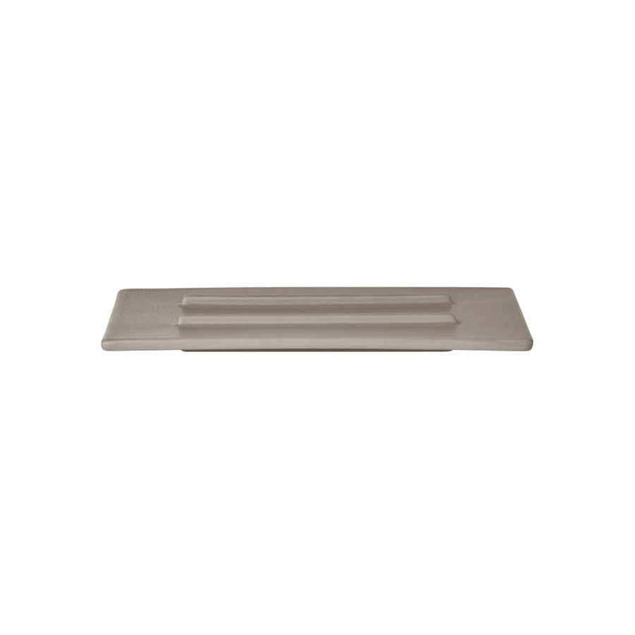 Blomus Makotostoneware Tray/Saucer, Elephant Skin (Grey)