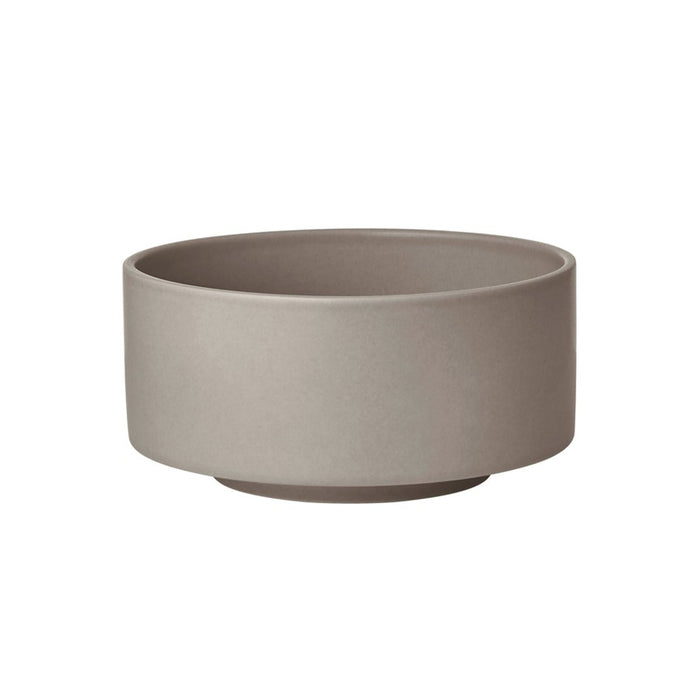 Blomus Makoto Stoneware Serving Bowl/Salad & Pasta, Elephant Skin (Grey)