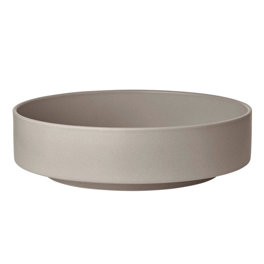 Blomus Makoto Stoneware Serving Bowl/Vegetable/20Cm, Elephant Skin(Grey)