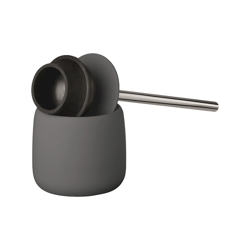 Blomus Sono Plunger With Decorative Holder, Magnet (Charcoal)