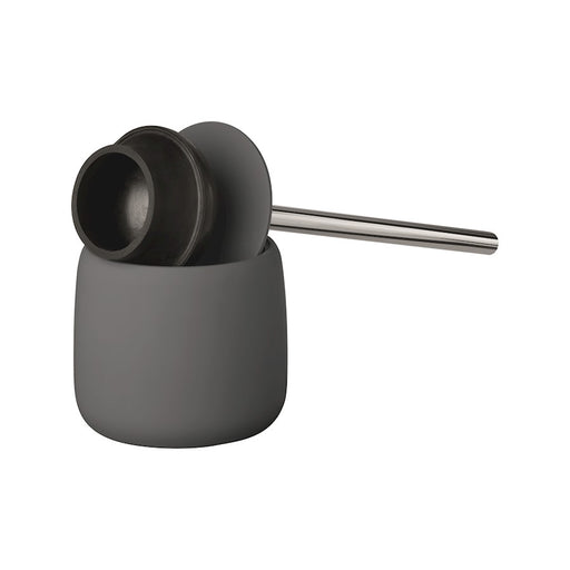 Blomus Sono Plunger With Decorative Holder, Magnet (Charcoal)