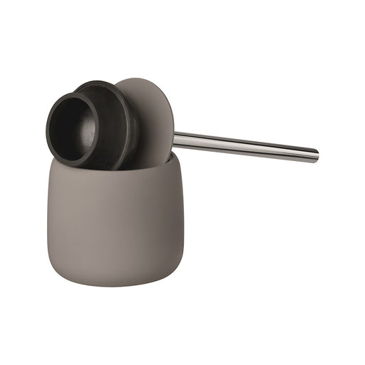 Blomus Sono Plunger With Decorative Holder, Satellite (Taupe)