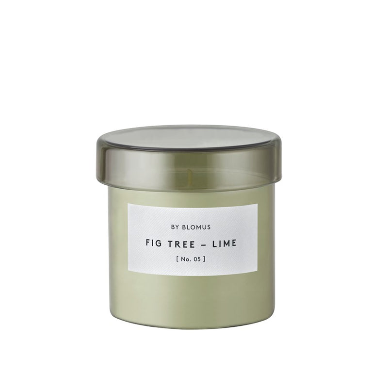 Blomus Valoa Scented Candle In Glass, Fig Tree/Lime Fragrance/Small