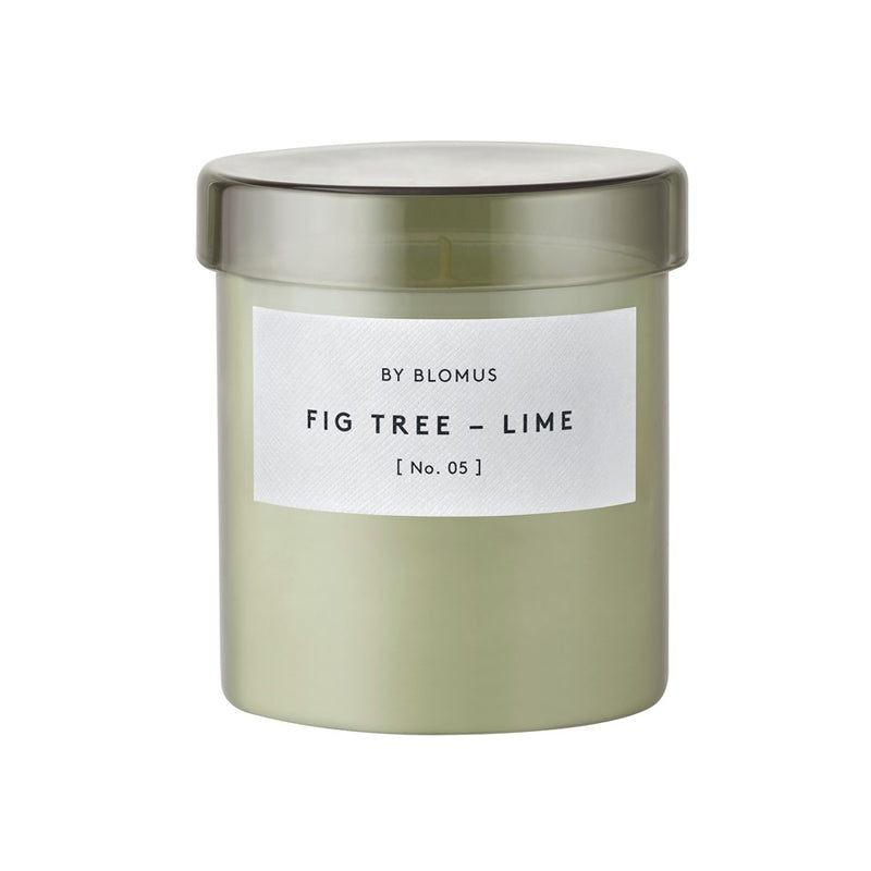 Blomus Valoa Scented Candle In Glass, Fig Tree/Lime Fragrance/Large
