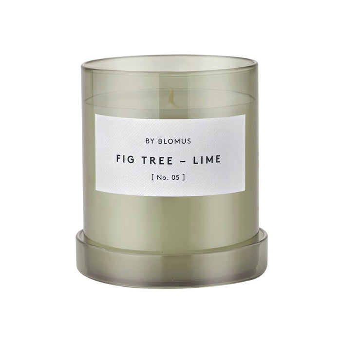 Blomus Valoa Scented Candle In Glass, Fig Tree/Lime Fragrance/Large