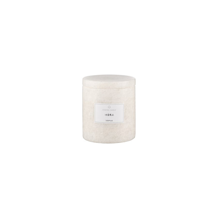 Blomus Frabli Scented Candle/Marble Small Container, Mora Fragrance - 65453