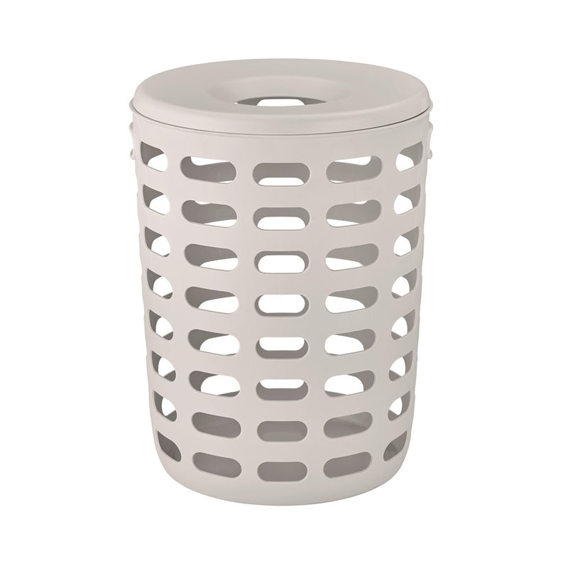 Blomus Korie Laundry Basket/Lid, Moonbeam (Beige)