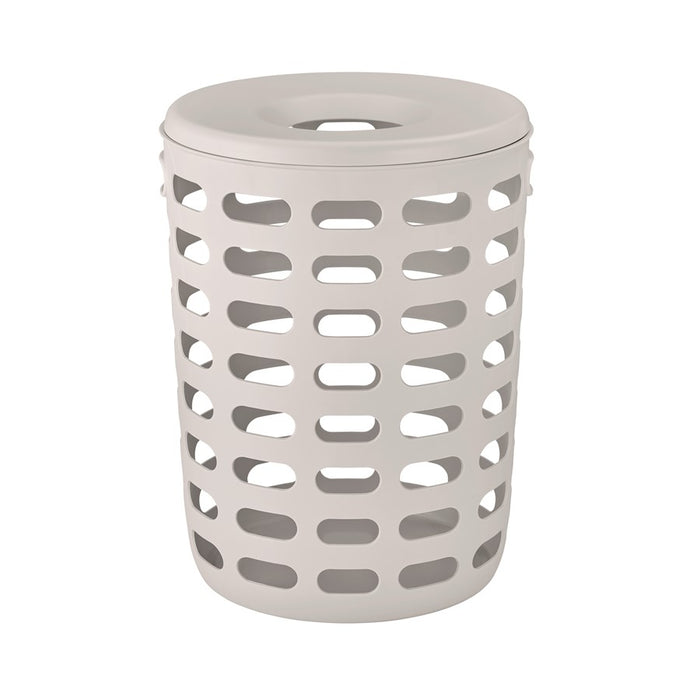 Blomus Korie Laundry Basket/Lid, Moonbeam (Beige)