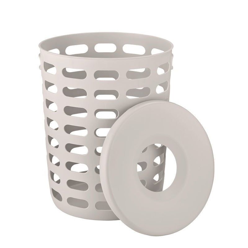 Blomus Korie Laundry Basket/Lid, Moonbeam (Beige)