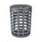 Blomus Korie Laundry Basket/Lid, Magnet (Charcoal)