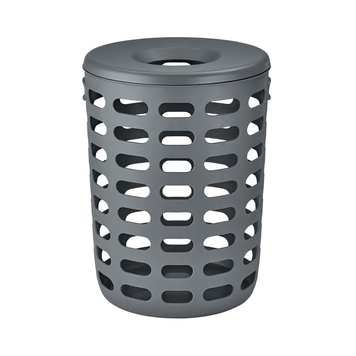 Blomus Korie Laundry Basket/Lid, Magnet (Charcoal)