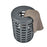 Blomus Korie Laundry Basket/Lid, Magnet (Charcoal)
