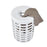 Blomus Korie Laundry Basket/Lid, White