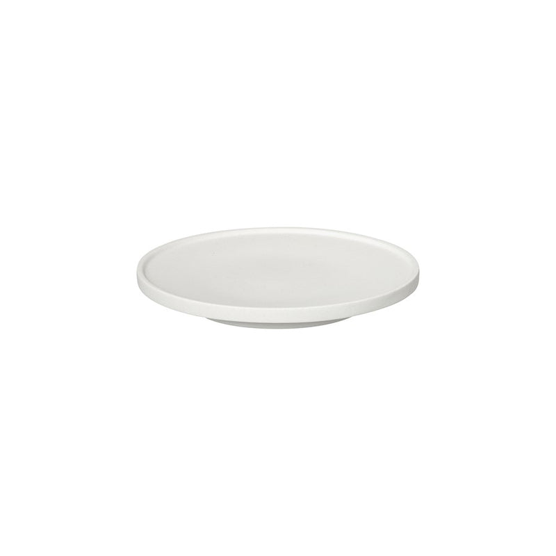 Blomus Creto Concrete Round Tray, Lily White
