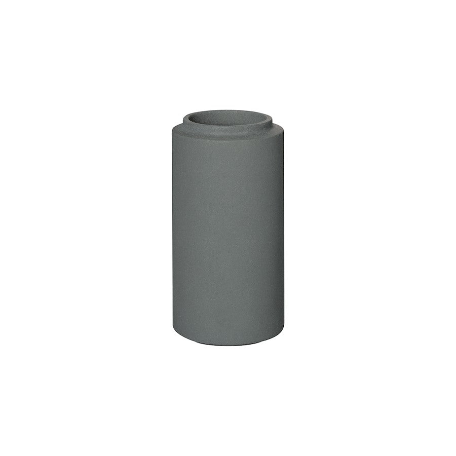 Blomus Creto Concrete Bathroom Tumbler, Magnet (Charcoal) - 65500
