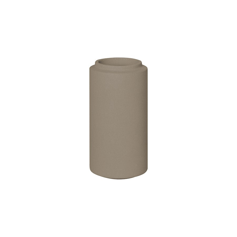 Blomus Creto Concrete Bathroom Tumbler, Mourning Dove - 65505