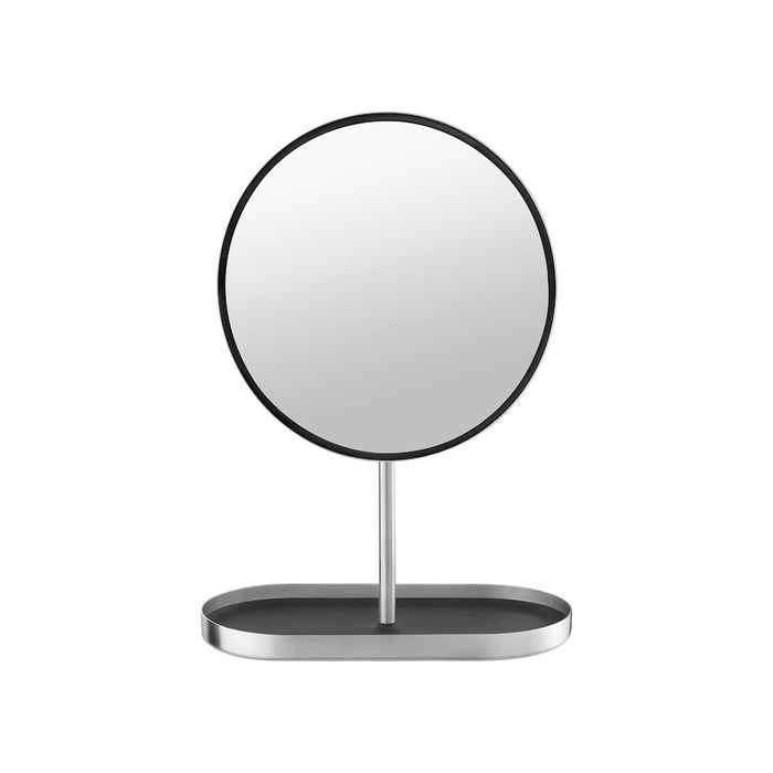 Blomus Modo Vanity Mirror/Tray, Brushed Stainless