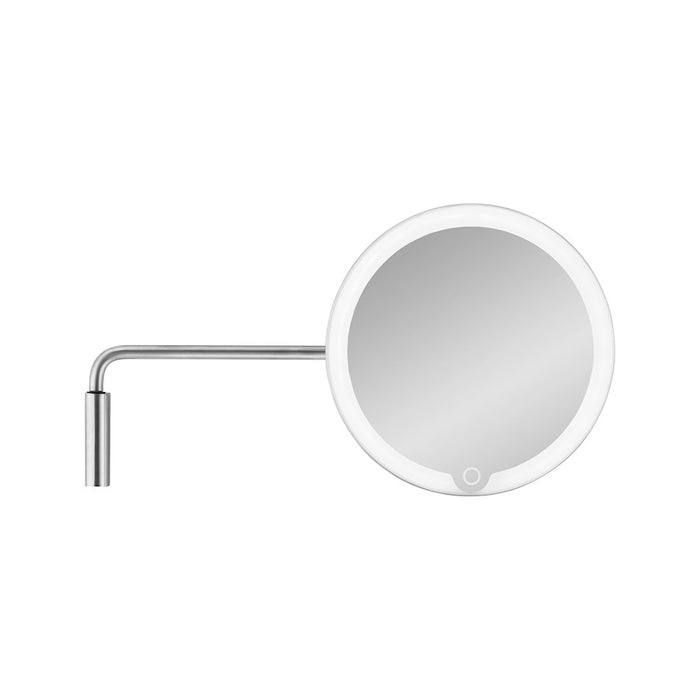Blomus Modo LED Wall-Mounted Vanity Mirror, Brushed Stainless