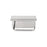 Blomus Modo Wall Mounted Toilet Paper Holder/Tray, Brushed Stainless