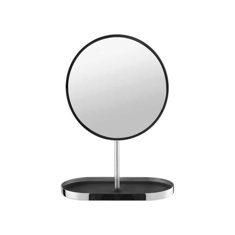 Blomus Modo Vanity Mirror/Tray, Polished Stainless