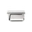 Blomus Modo Wall Mounted Toilet Paper Holder/Tray, Polished Stainless