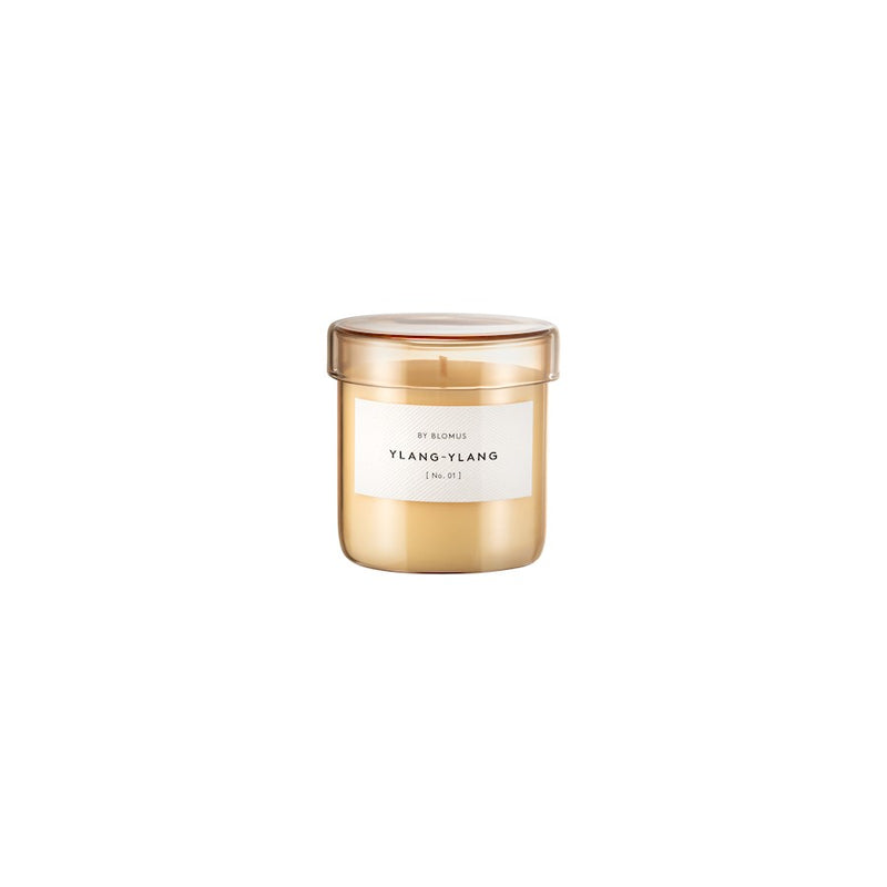Blomus Valoa Scented Candle, Glass Container, Ylang-Ylang, Small