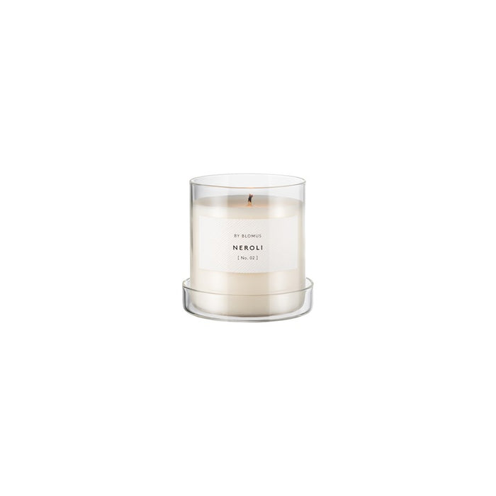 Blomus Valoa Scented Candle, Glass Container, Neroli Fragrance, Small