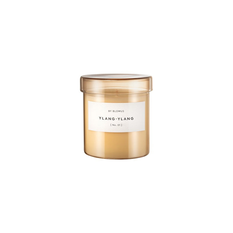 Blomus Valoa Scented Candle, Glass Container, Ylang-Ylang, Large