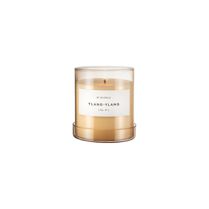 Blomus Valoa Scented Candle, Glass Container, Ylang-Ylang, Large